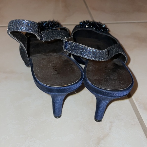 Navy blue, 2 inch heels. - Picture 3 of 3